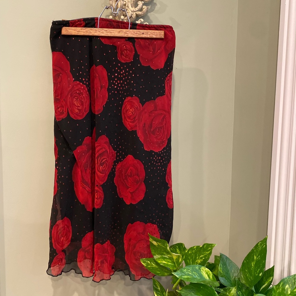 Y2K flowy skirt
